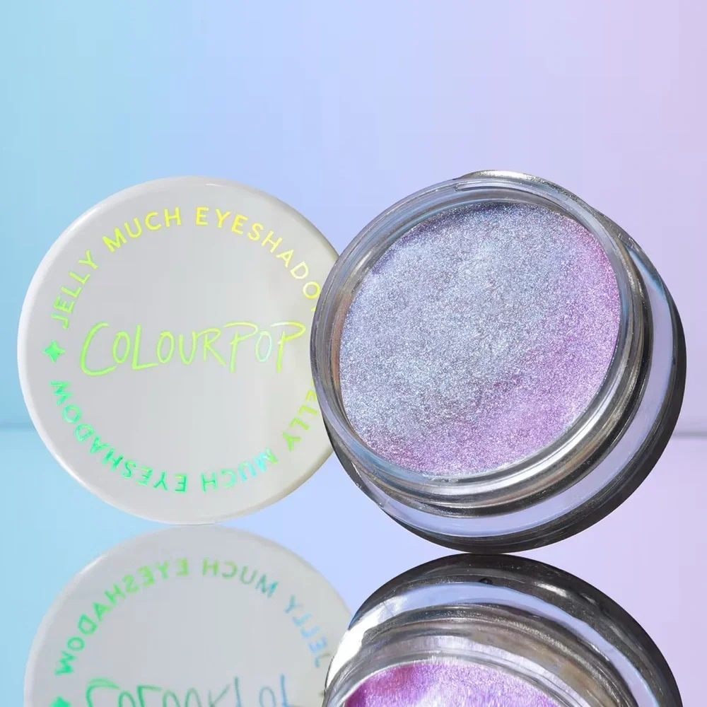 COLOURPOP Jelly Much Gel Eyeshadow Hallucinogenius Lavender Blue Opal Duochrome